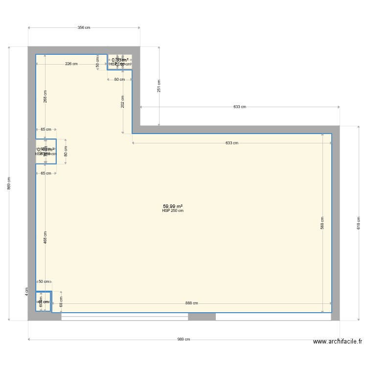 Institut Capillaire. Plan de 0 pièce et 0 m2