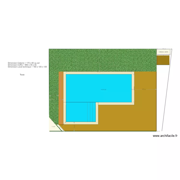 Piscine 7. Plan de 