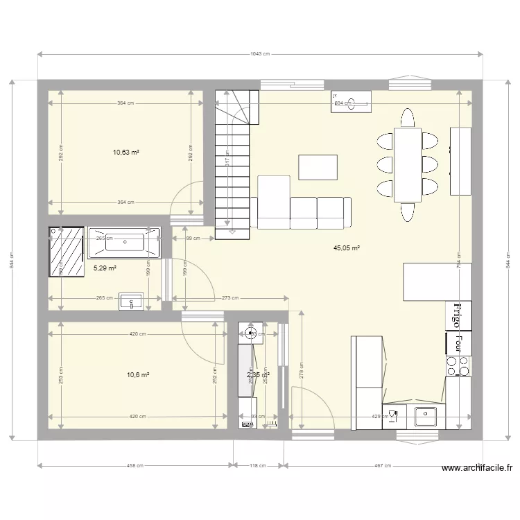 MAISON ML2. Plan de 