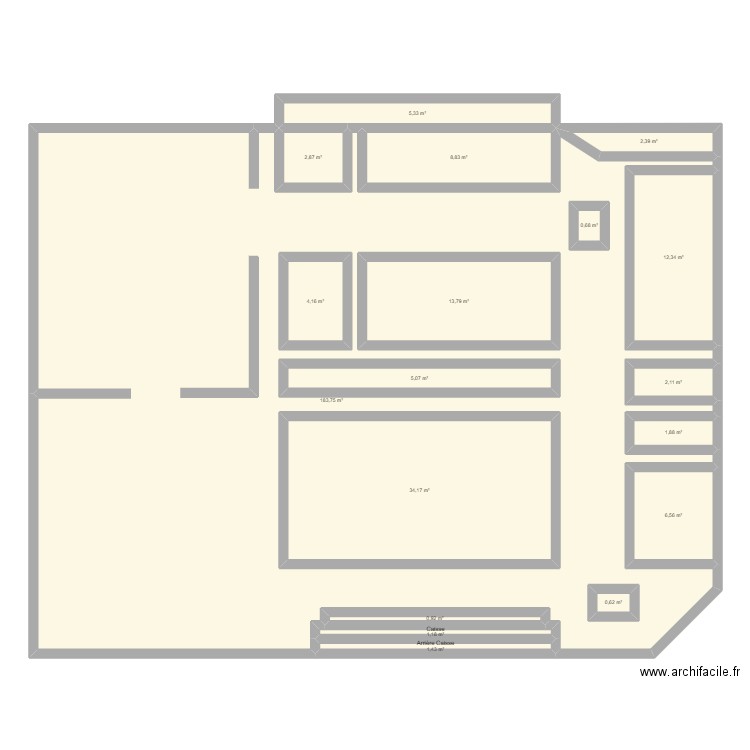 KIABI. Plan de 0 pièce et 0 m2