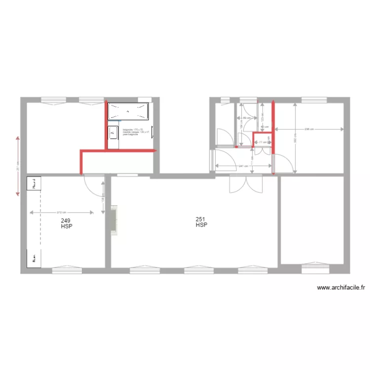 Avant Projet 5 broncard 14 octobre. Plan de 