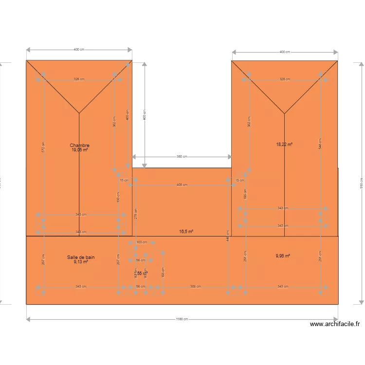 GERALD toiture. Plan de 