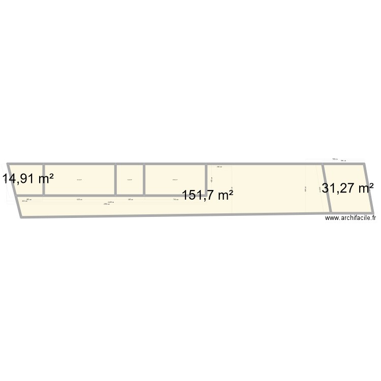 DP2 V5. Plan de 6 pièces et 275 m2