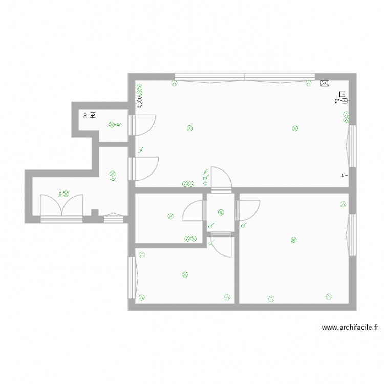 appartement 1. Plan de 0 pièce et 0 m2