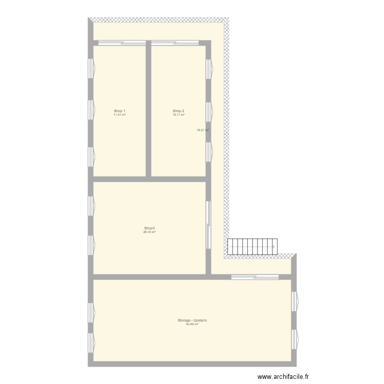 First floor. Plan de 0 pièce et 0 m2