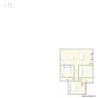 plan villa plage 1droite