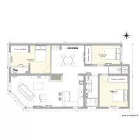 Maison L&eacute;ognan Plan &eacute;lectricit&eacute; chauffage et volet roulant