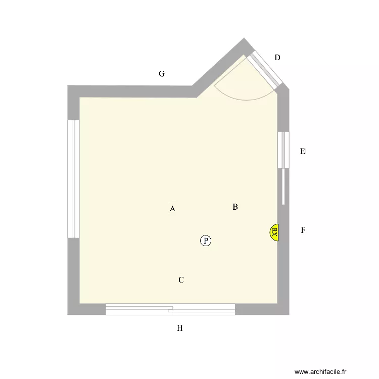 Cabinet 2 SCM MAZIEN. Plan de 