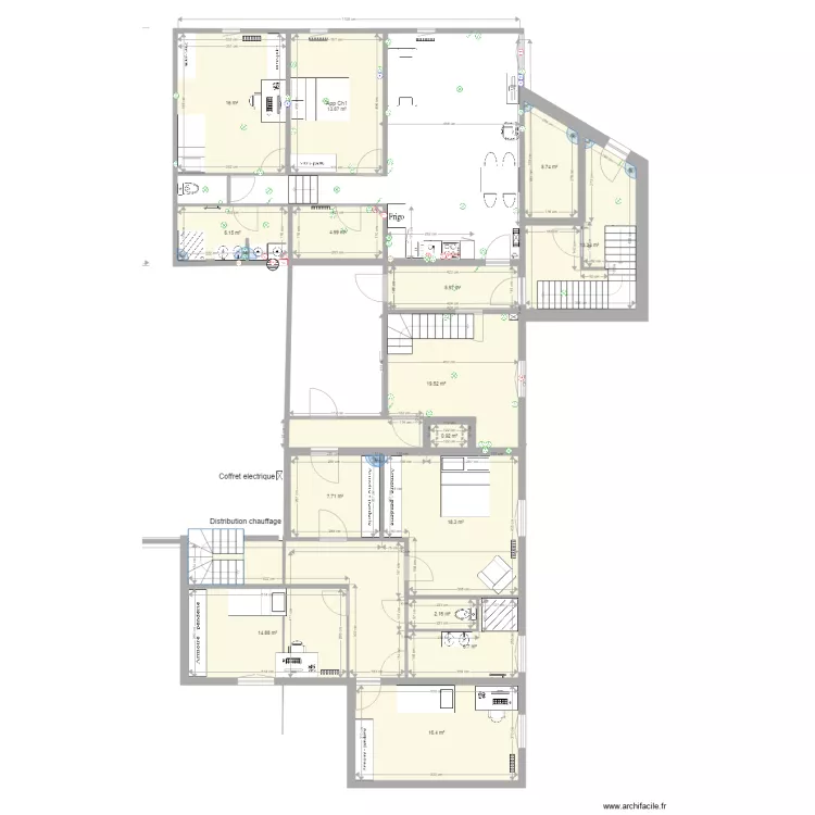 Benney 1er étage Novembre2017. Plan de Benney 1er étage Novembre2017. Plan de
