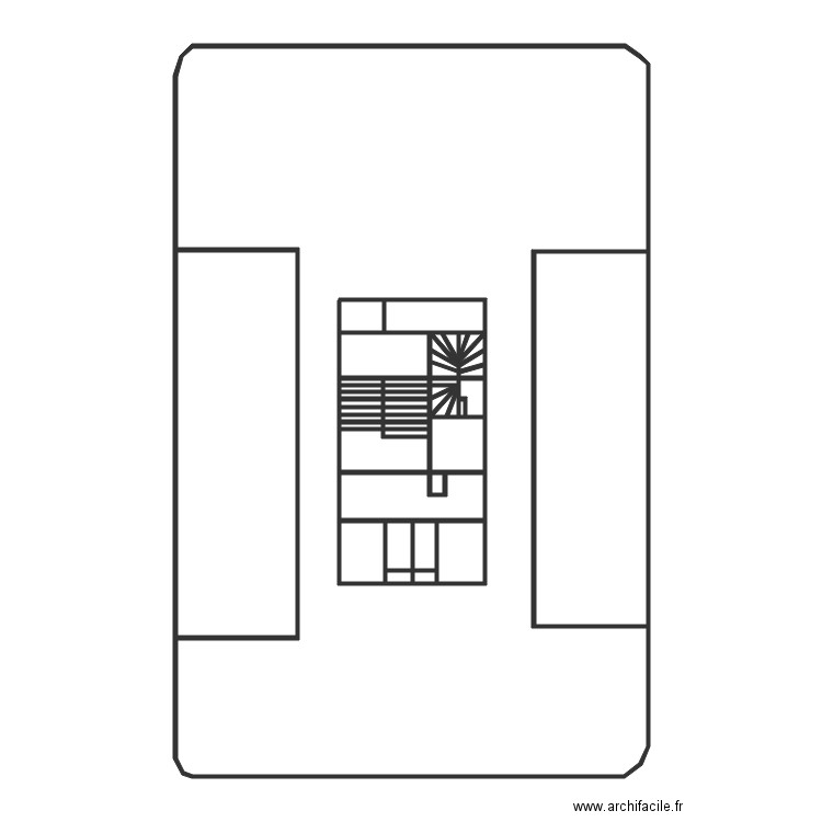 v35566 croquis 2 x 45 m2. Plan de 0 pièce et 0 m2