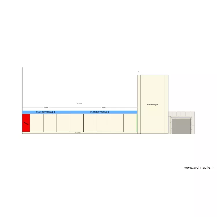 CUISINE MM. Plan de CUISINE MM. Plan de