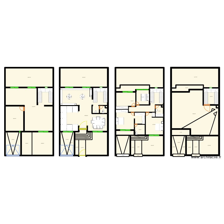 Villa #1. Plan de 0 pièce et 0 m2
