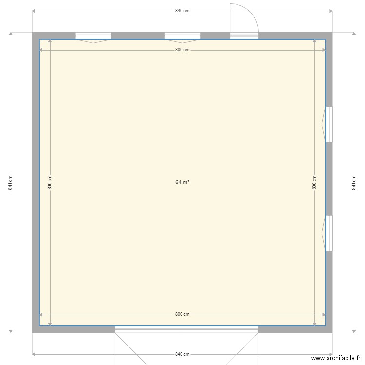 garage theo cote. Plan de 0 pièce et 0 m2