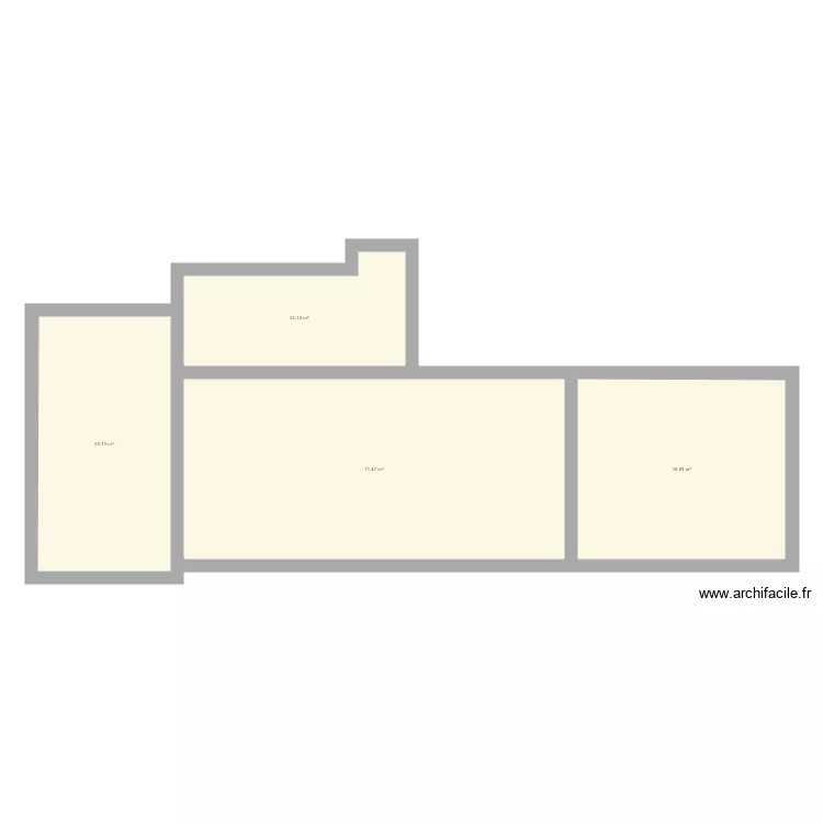 Option 2 gite. Plan de 