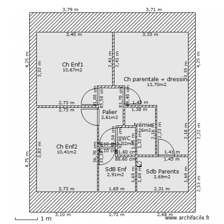 Solijero V4 Combles 4 encuvements. Plan de 0 pièce et 0 m2