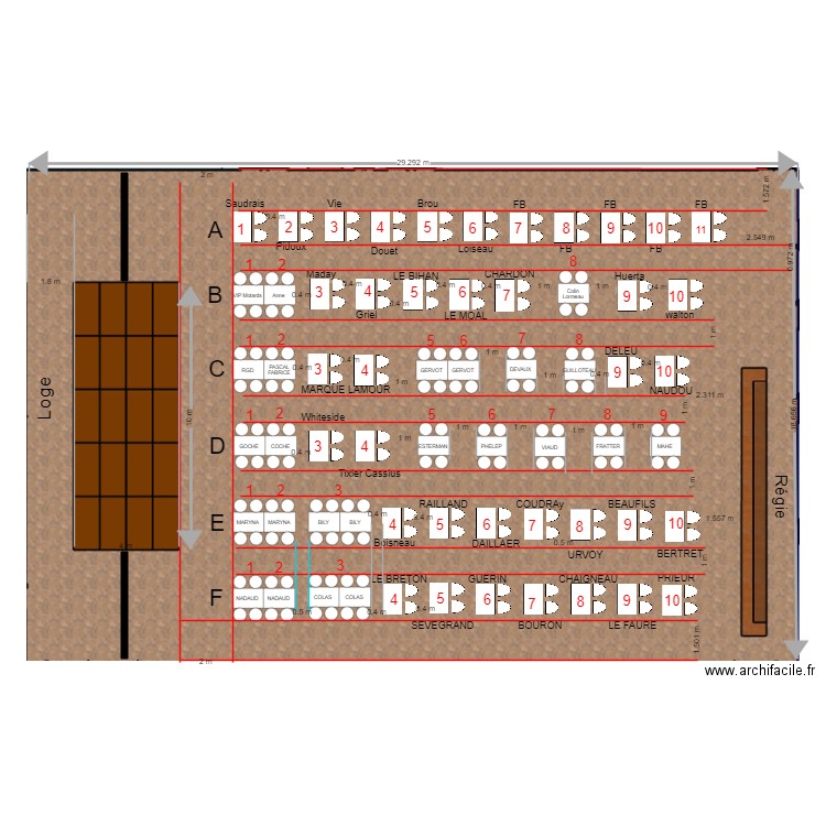 salle nos années Johnny 2020 nouvelle version. Plan de 0 pièce et 0 m2