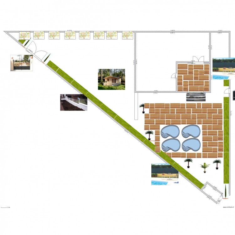 MAISON DOMINIQUE. Plan de 0 pièce et 0 m2