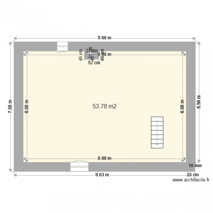 1501 RYS MON le1er. Plan de 0 pièce et 0 m2