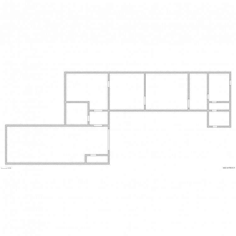 boulangerie. Plan de 0 pièce et 0 m2
