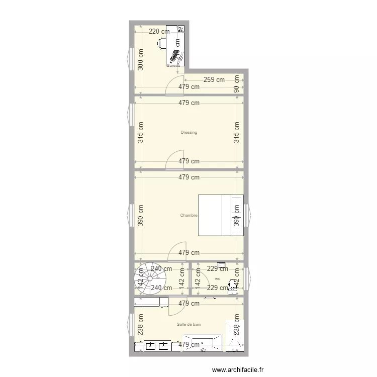 Plan 1er aménager. Plan de Plan 1er aménager. Plan de