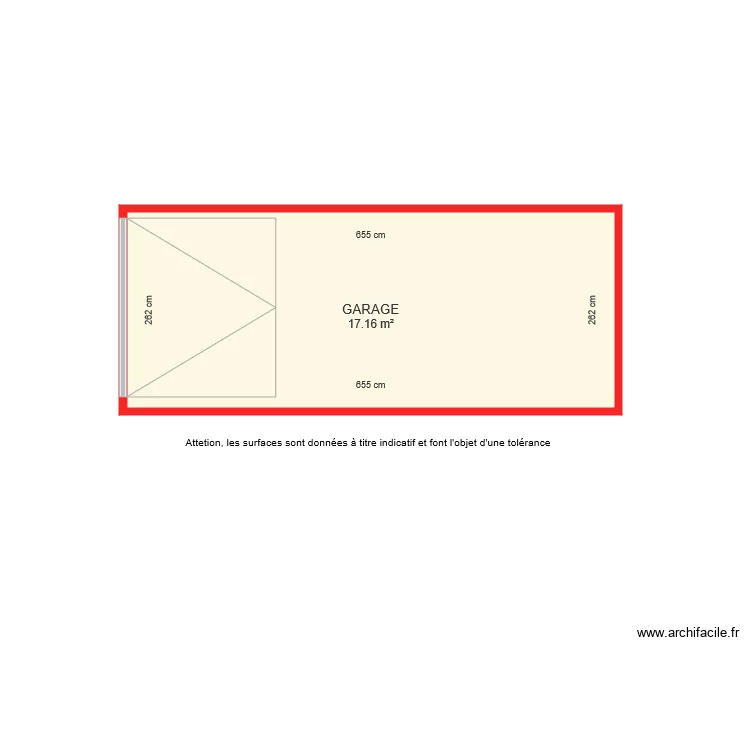 BI 5233 GARAGE coté. Plan de BI 5233 GARAGE coté. Plan de