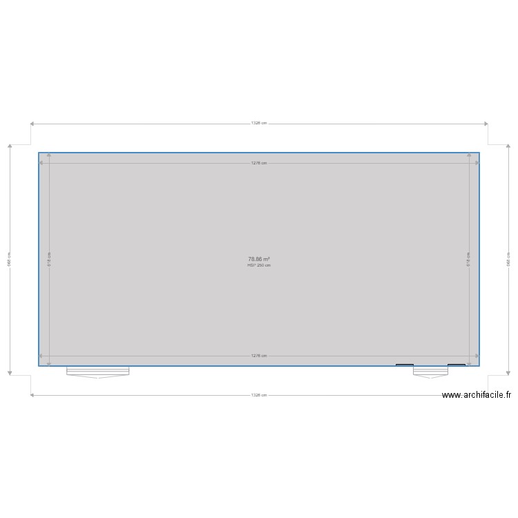 allais. Plan de 0 pièce et 0 m2