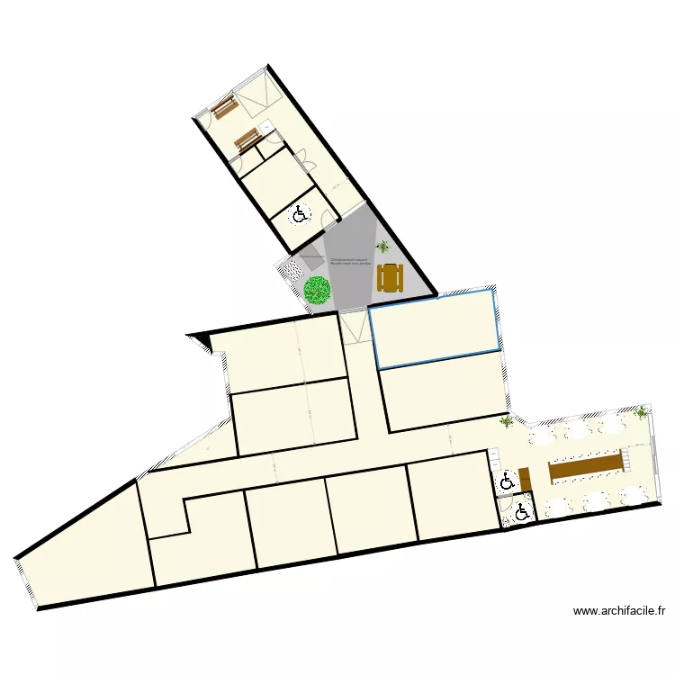 CLERMONT FERRAND ITALIE . Plan de 