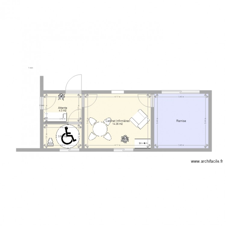 Potager Bas Extension Cabinet inf. Plan de 0 pièce et 0 m2