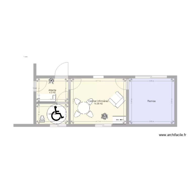 Potager Bas Extension Cabinet inf. Plan de 