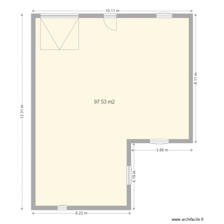 Plan. Plan de 0 pièce et 0 m2