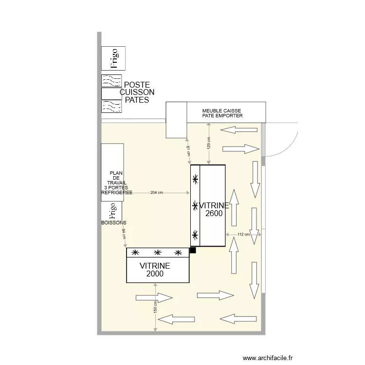 pastaepesto. Plan de 