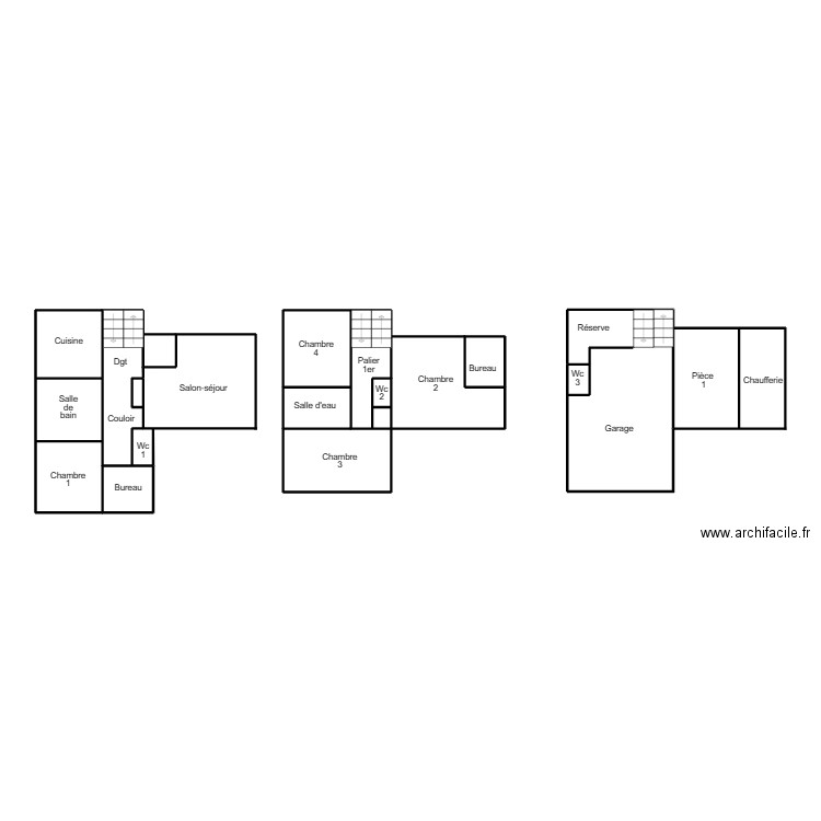 FOUESNANT KAUFMAN. Plan de 11 pièces et 27 m2