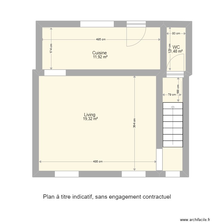 buisson premier étage . Plan de 0 pièce et 0 m2