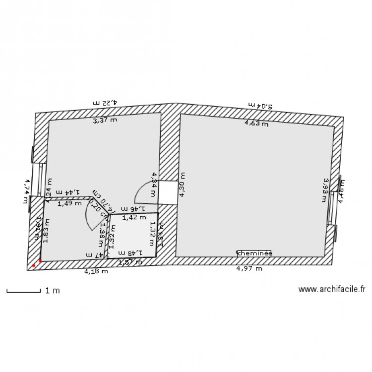 escalier02. Plan de 0 pièce et 0 m2