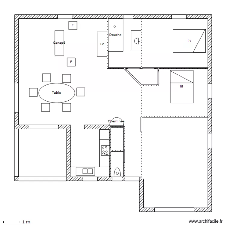 maison 1. Plan de maison 1. Plan de
