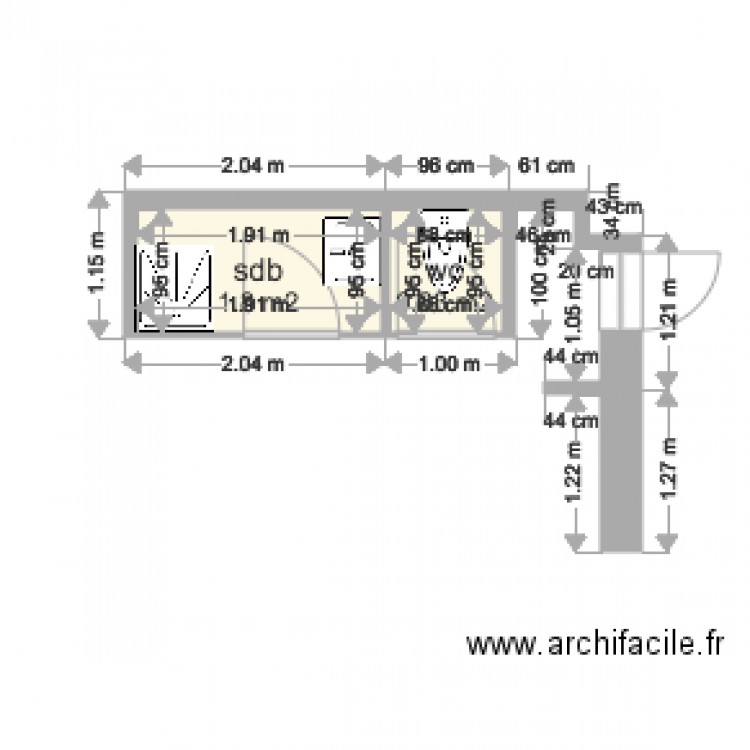 plan RONDY. Plan de 0 pièce et 0 m2