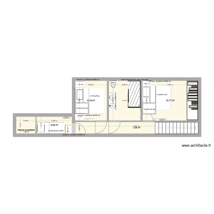 C20 haut. Plan de 6 et 35 m² C20 haut. Plan de 6 et 35 m²