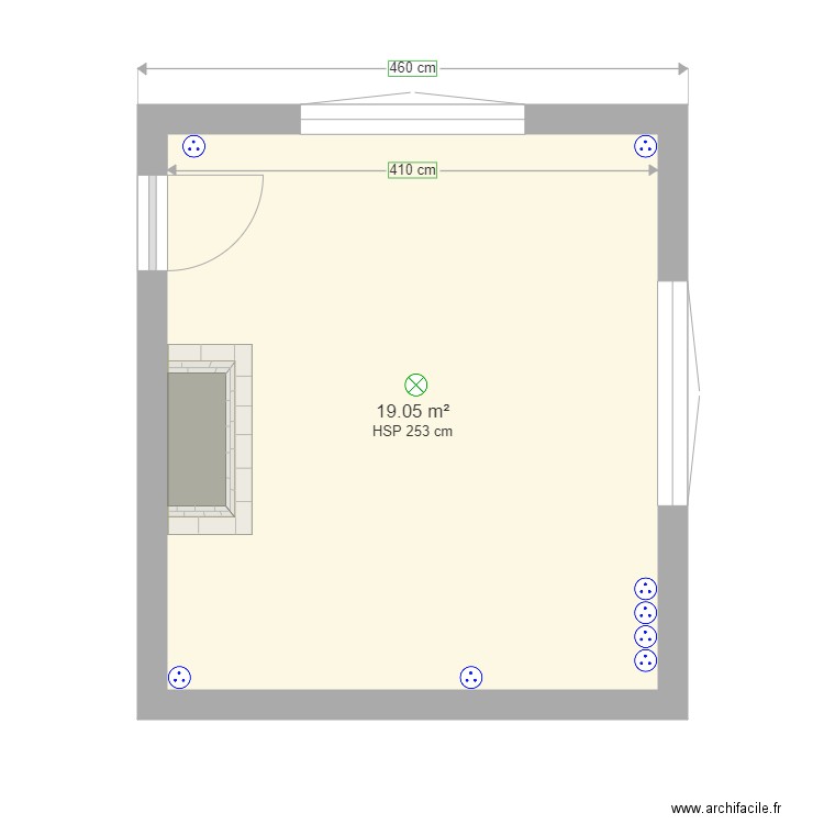 salon vivianne. Plan de 0 pièce et 0 m2