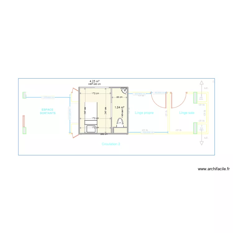 PROJET CHB SIMPLY RDC. Plan de 