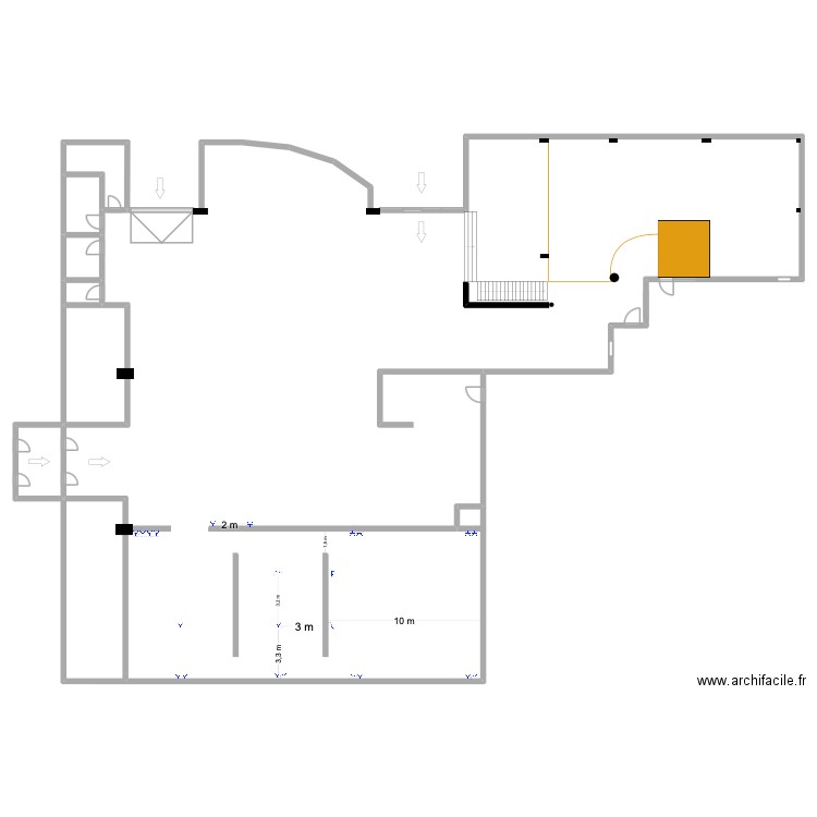 Bicyclic Namur ele. Plan de 5 pièces et 41 m2