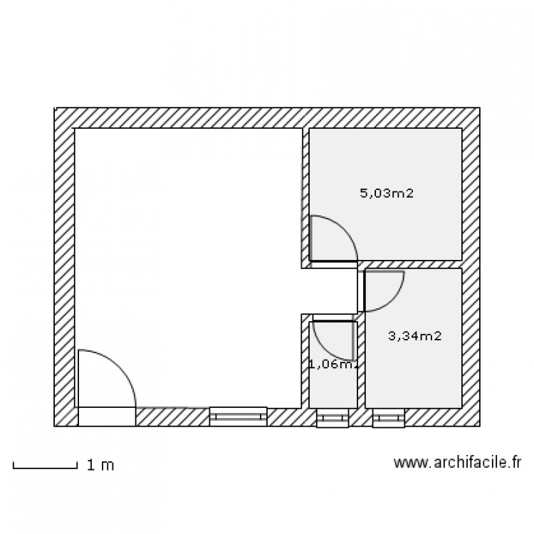 plan f1 surf. Plan de 0 pièce et 0 m2