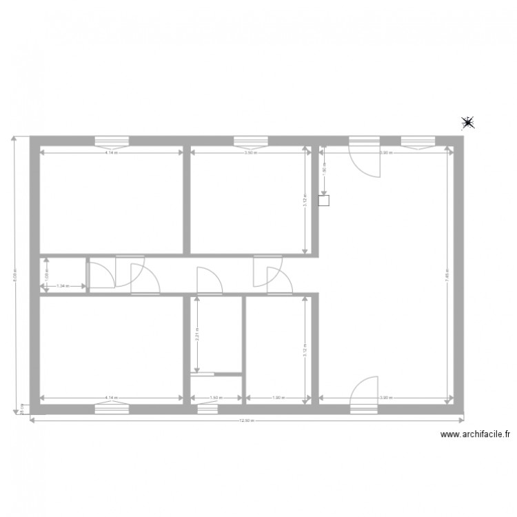 Plan de masse vierge 2016. Plan de 0 pièce et 0 m2