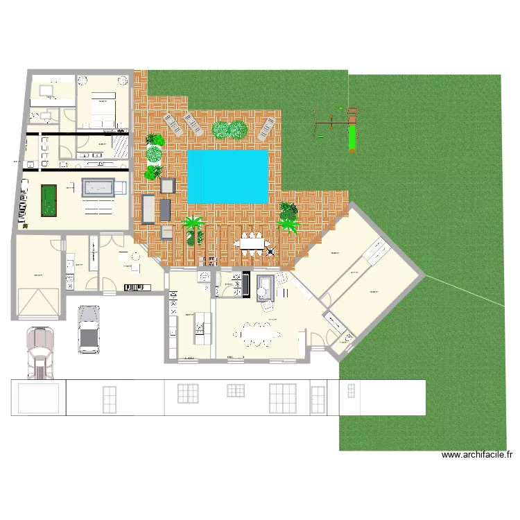 Plan 1ST AVIT. Plan de 