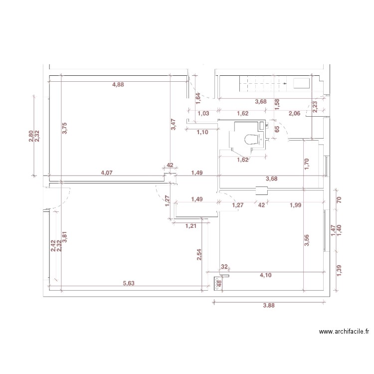 RIBOULET AVANT. Plan de 0 pièce et 0 m2