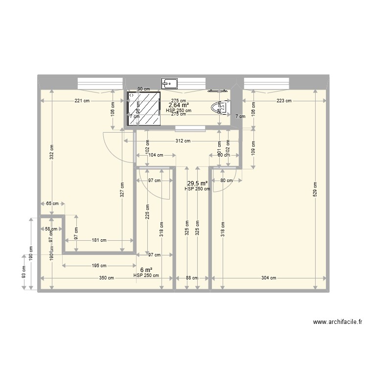 RIOUX R+1. Plan de 0 pièce et 0 m2
