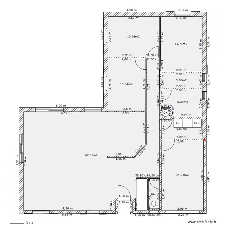 yucca2. Plan de 0 pièce et 0 m2