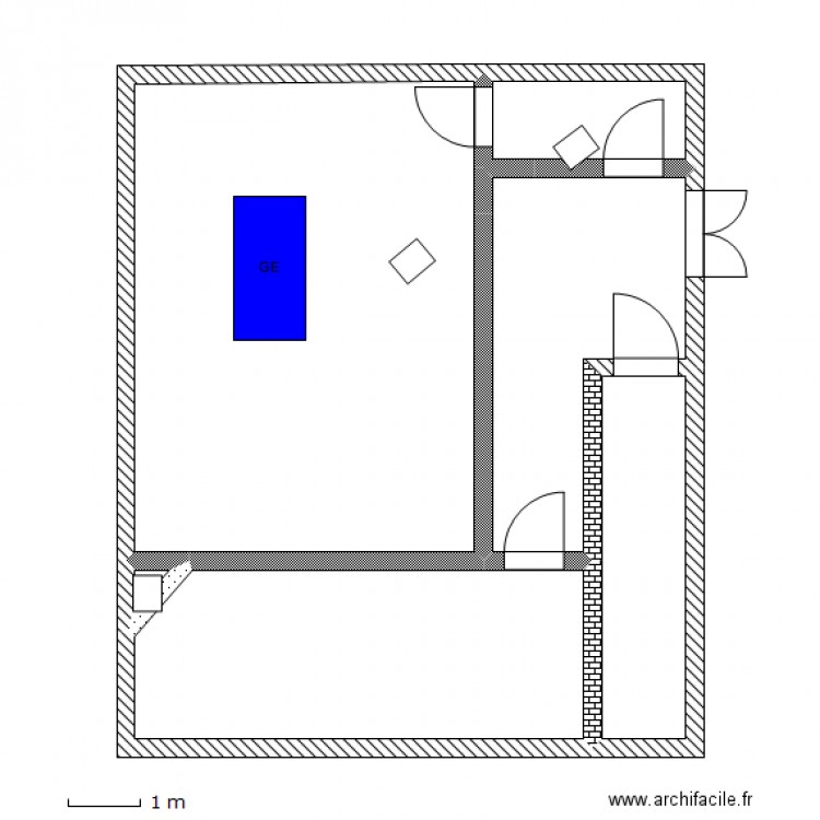 Plan. Plan de 0 pièce et 0 m2