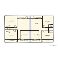 plan de Oyem étages