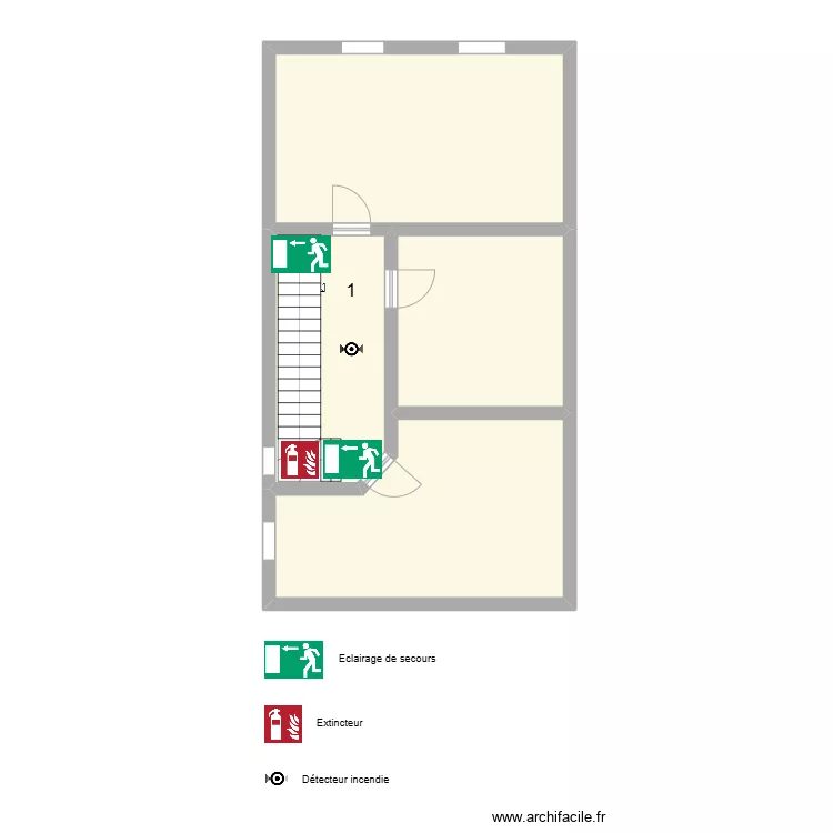 implantation 1 er A. Plan de 