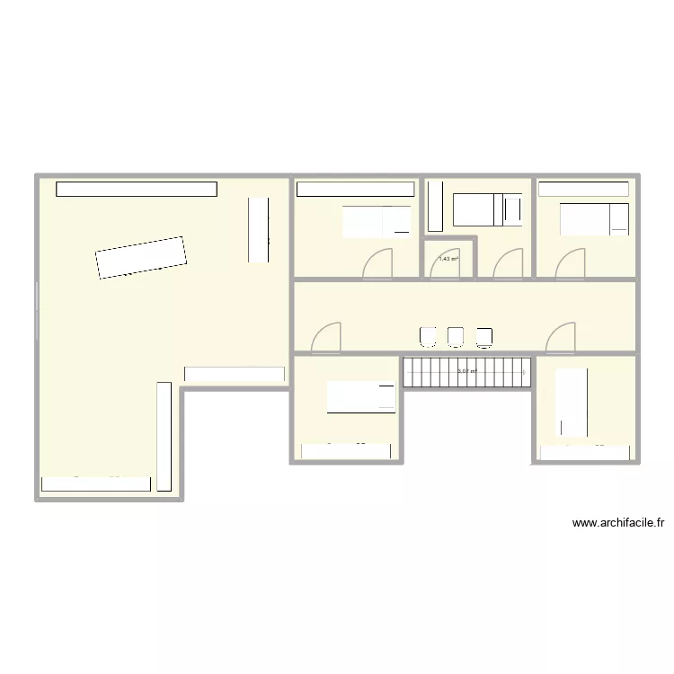 magasin. Plan de 9 et 114 m² magasin. Plan de 9 et 114 m²